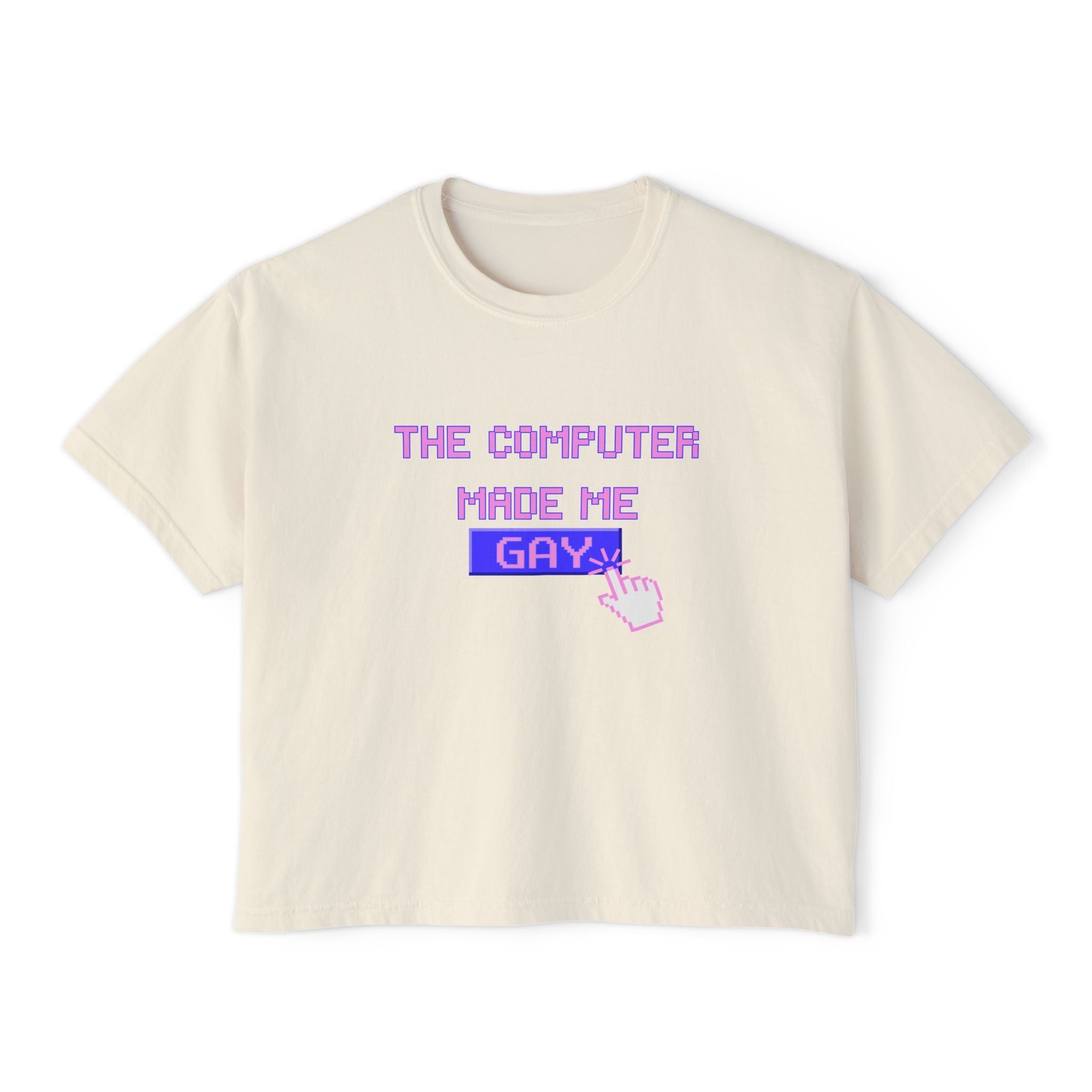 THE COMPUTER MADE ME GAY