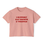 I SUPPORT GAY RIGHTS & WRONGS