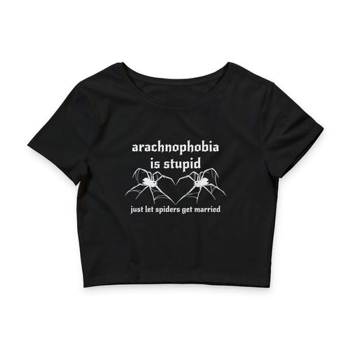 arachnophobia is so stupid just let spiders get married