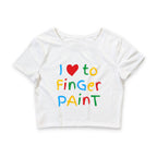 I Love to Finger Paint