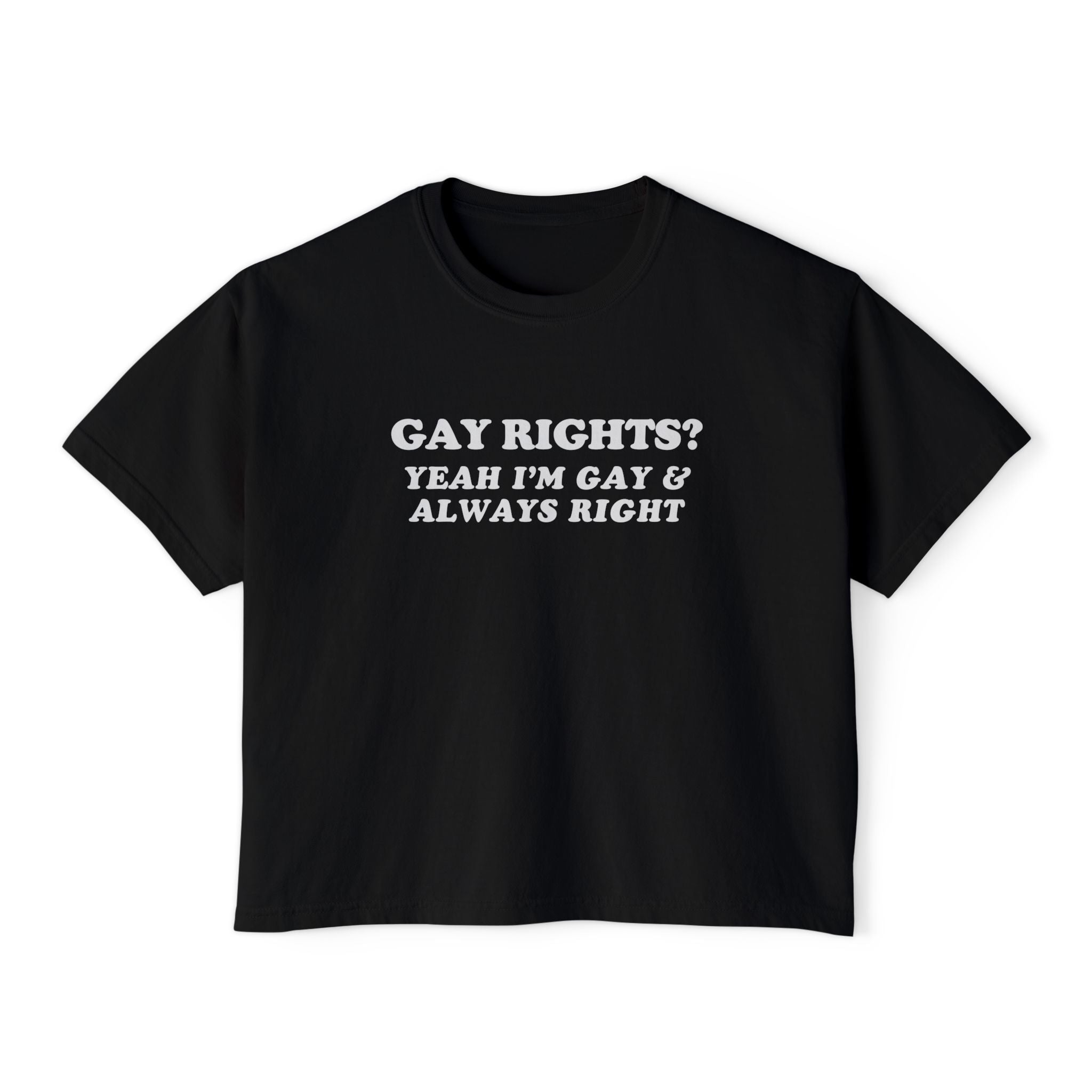 GAY RIGHTS? YEAH I'M GAY & ALWAYS RIGHT