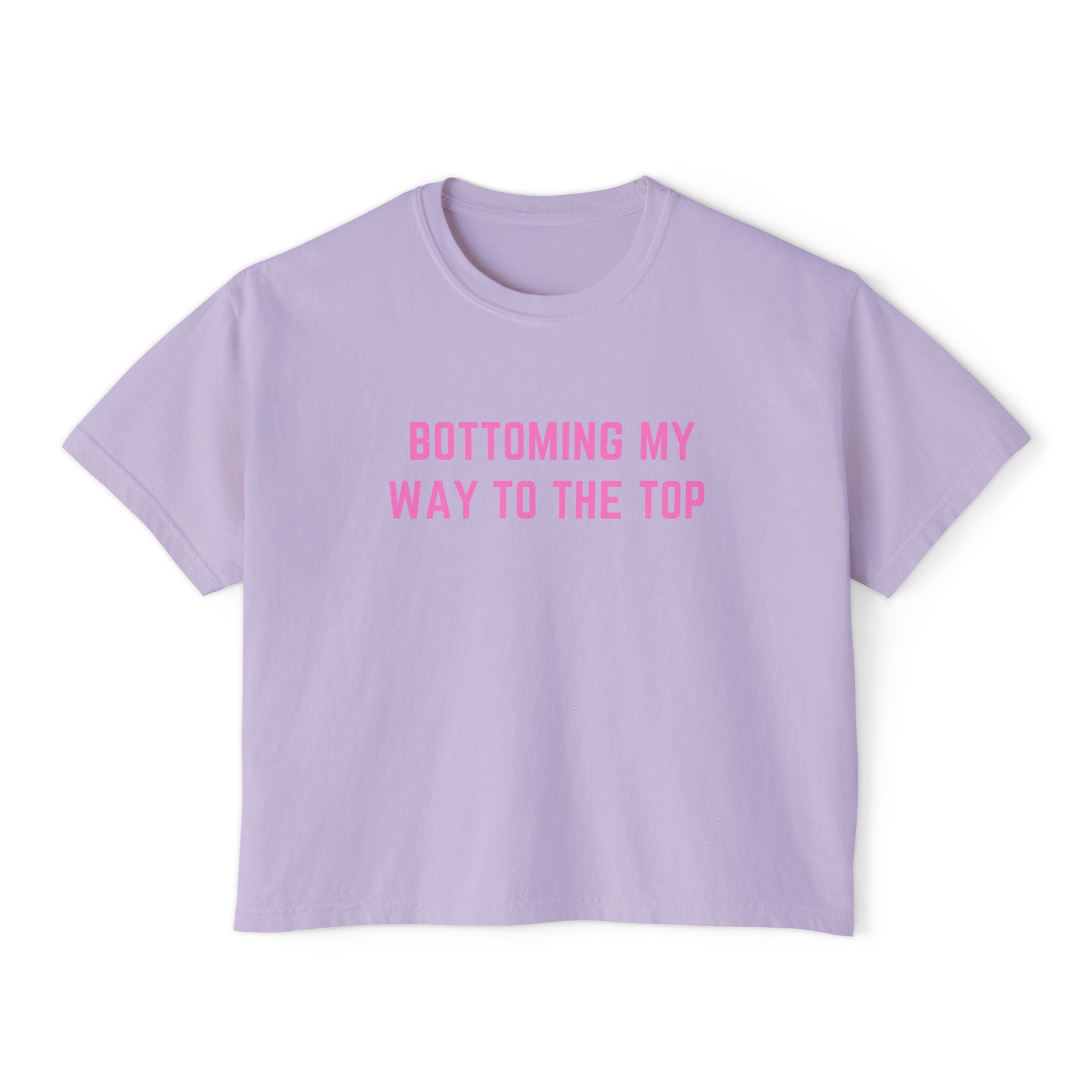 BOTTOMING MY WAY TO THE TOP