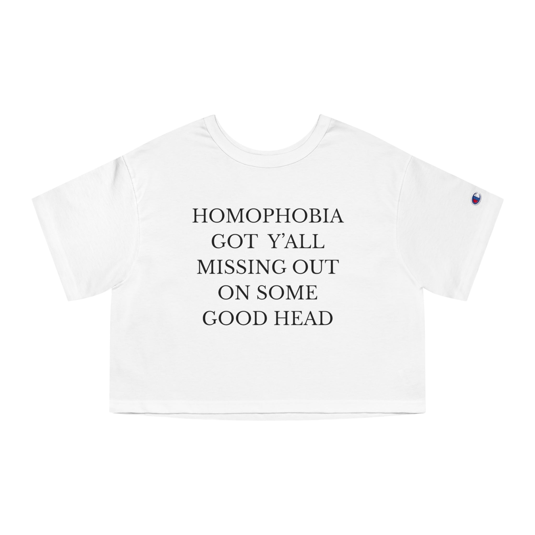 HOMOPHOBIA GOT Y'ALL MISSING OUT ON SOME GOOD HEAD