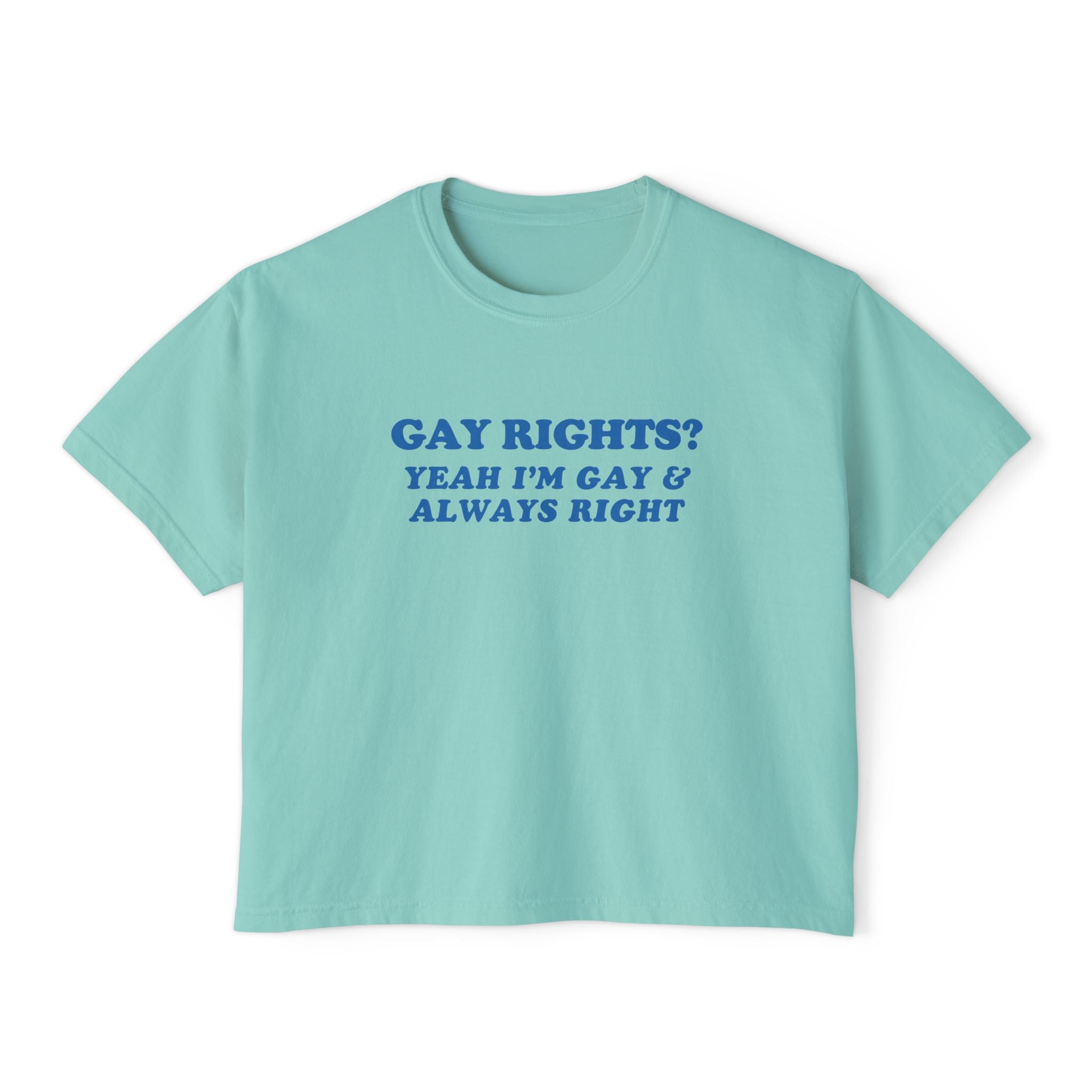 GAY RIGHTS? YEAH I'M GAY & ALWAYS RIGHT