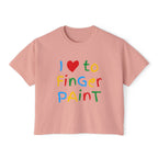 I Love to Finger Paint