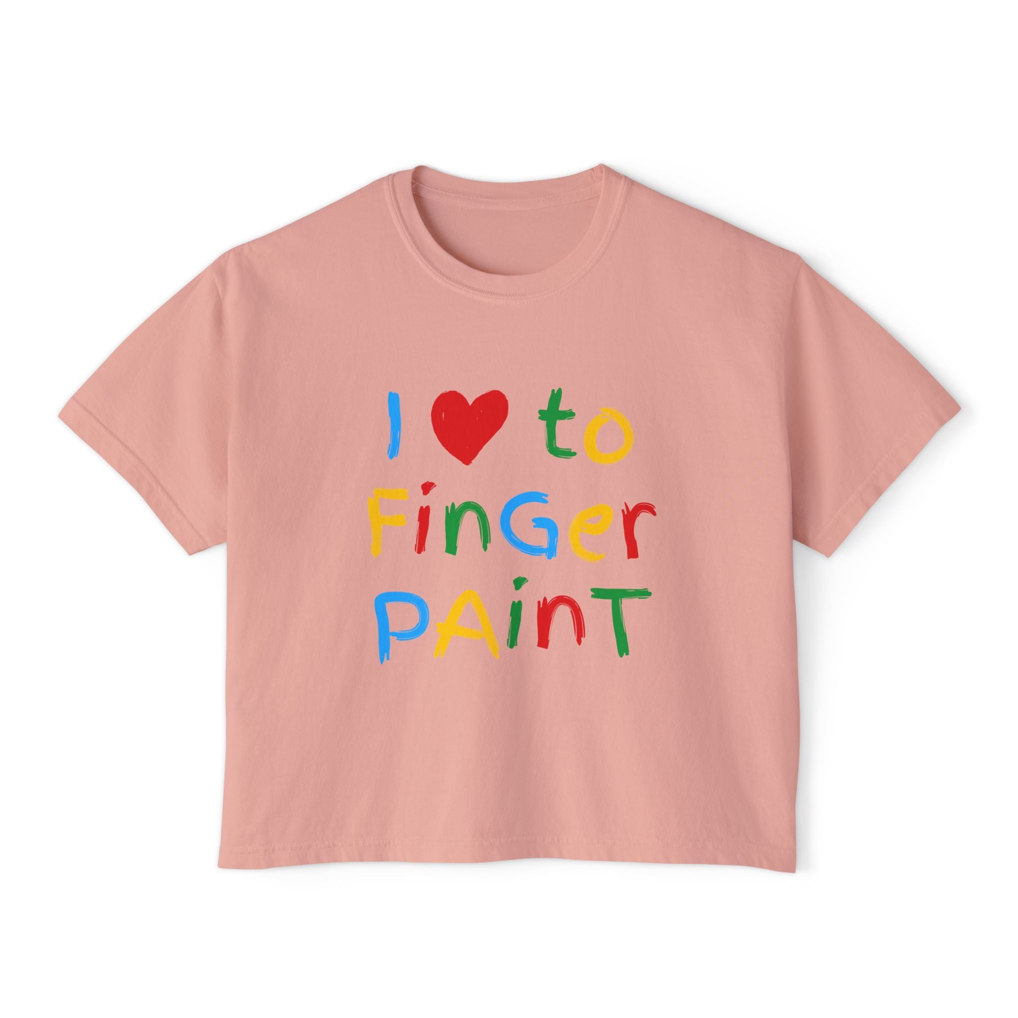 I Love to Finger Paint