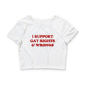 I SUPPORT GAY RIGHTS & WRONGS