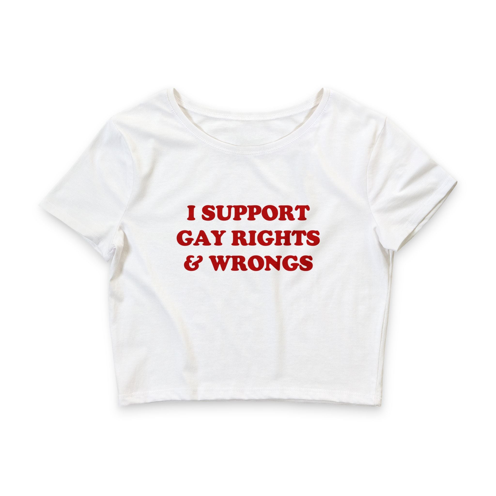 I SUPPORT GAY RIGHTS & WRONGS