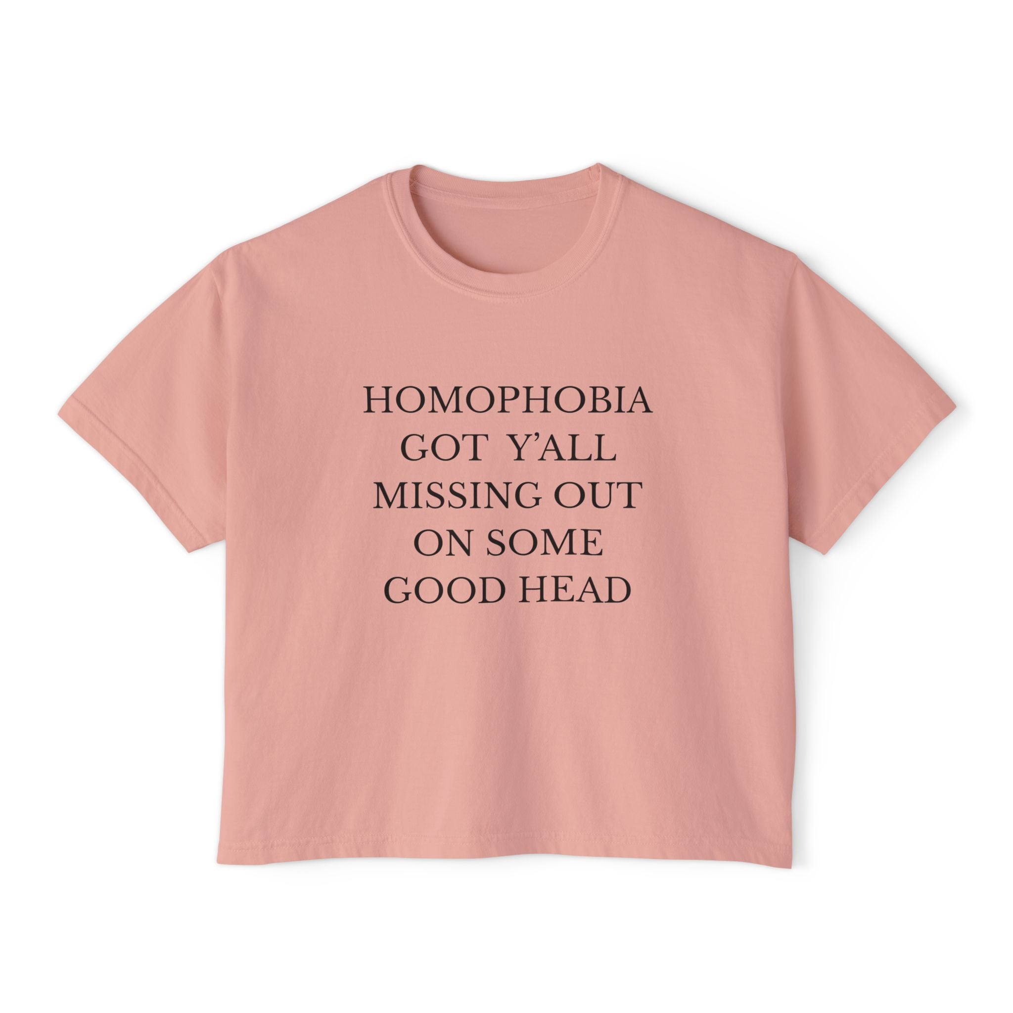 HOMOPHOBIA GOT Y'ALL MISSING OUT ON SOME GOOD HEAD