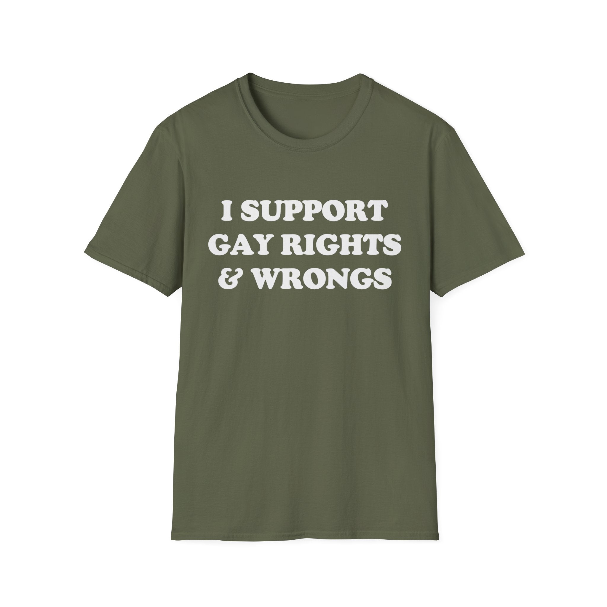 I SUPPORT GAY RIGHTS & WRONGS