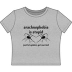 arachnophobia is so stupid just let spiders get married