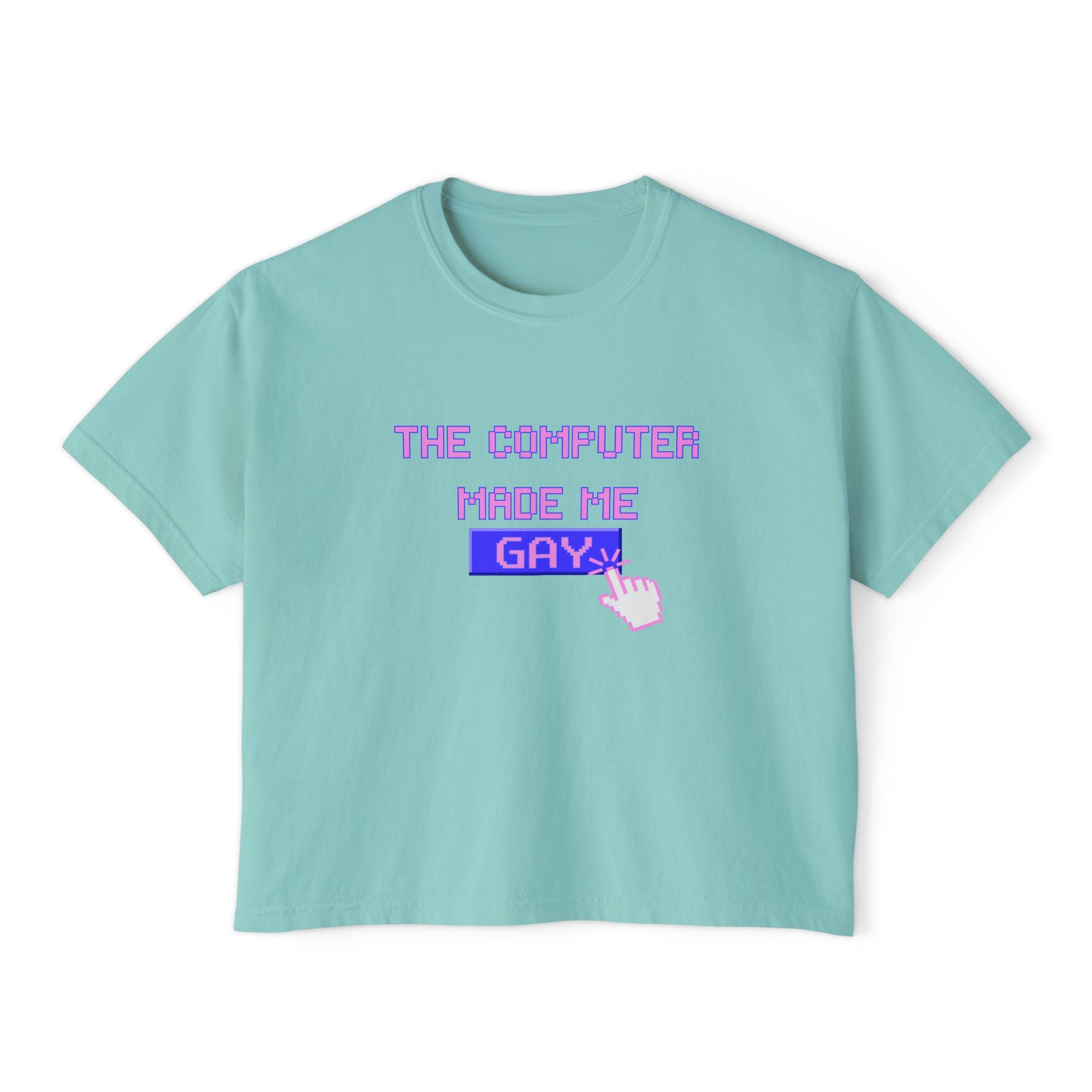 THE COMPUTER MADE ME GAY