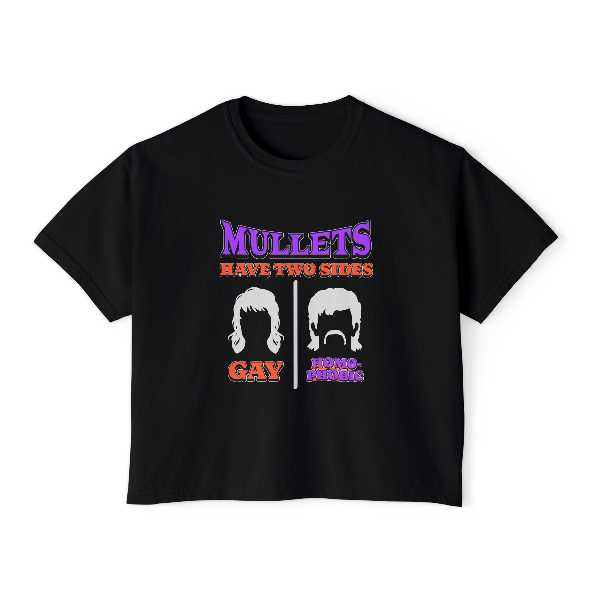 MULLETS HAVE TWO SIDES: GAY | HOMOPHOBIC
