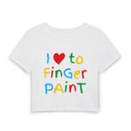 I Love to Finger Paint