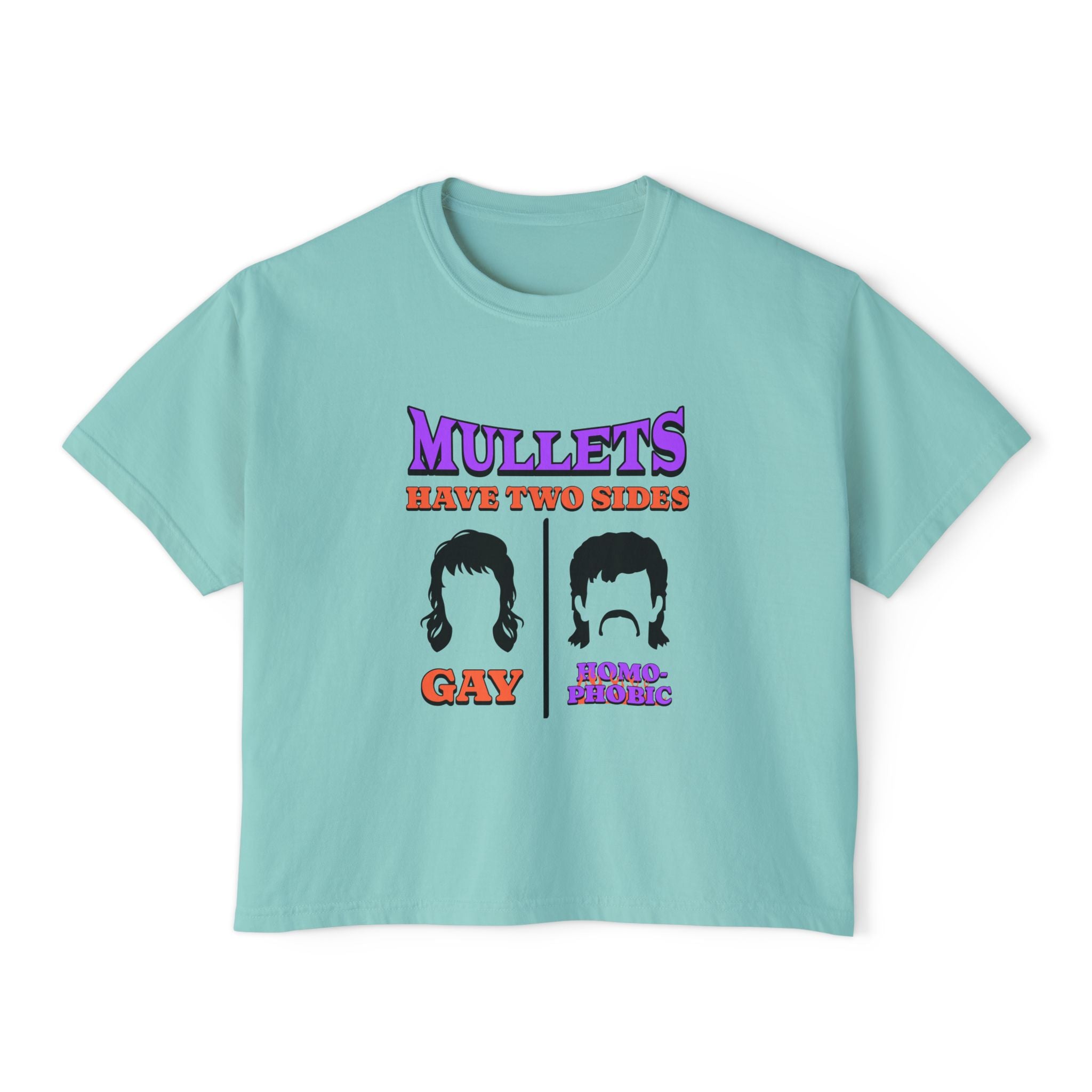 MULLETS HAVE TWO SIDES: GAY | HOMOPHOBIC