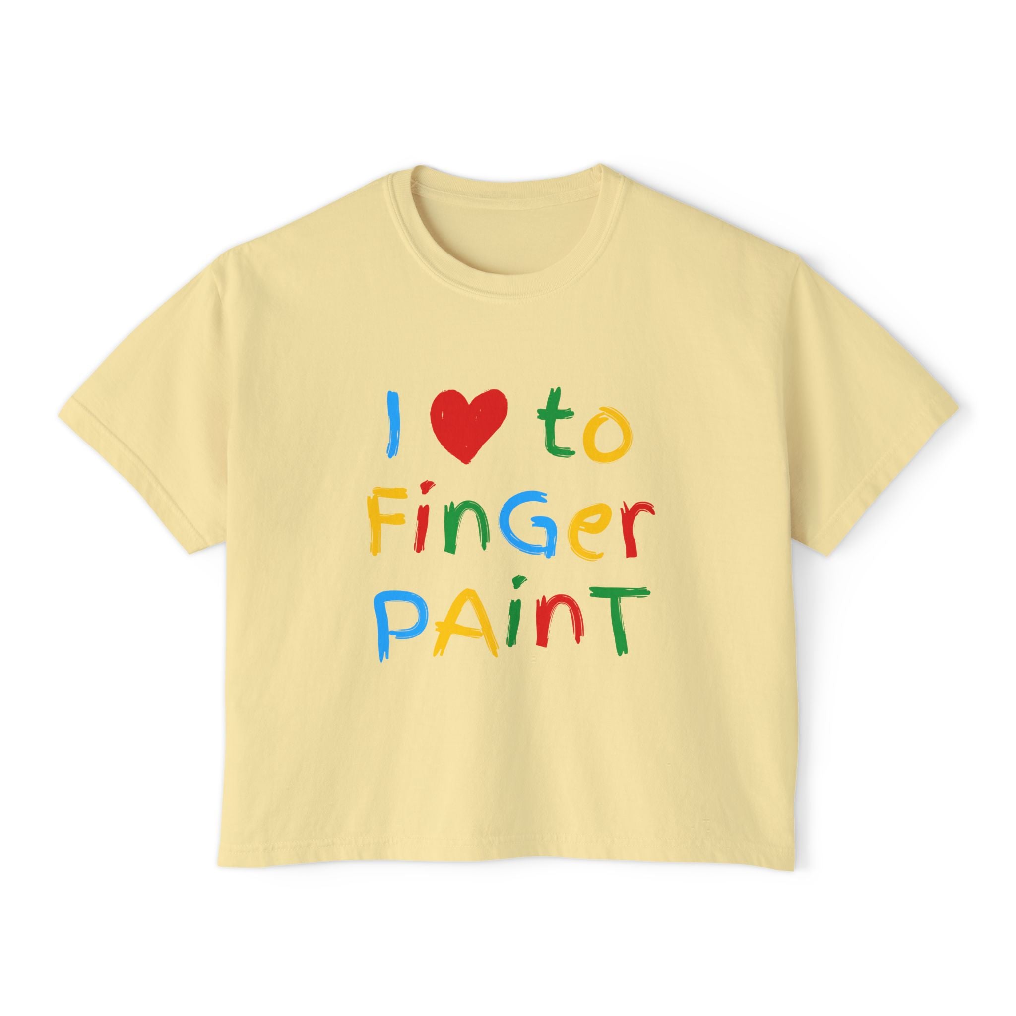 I Love to Finger Paint