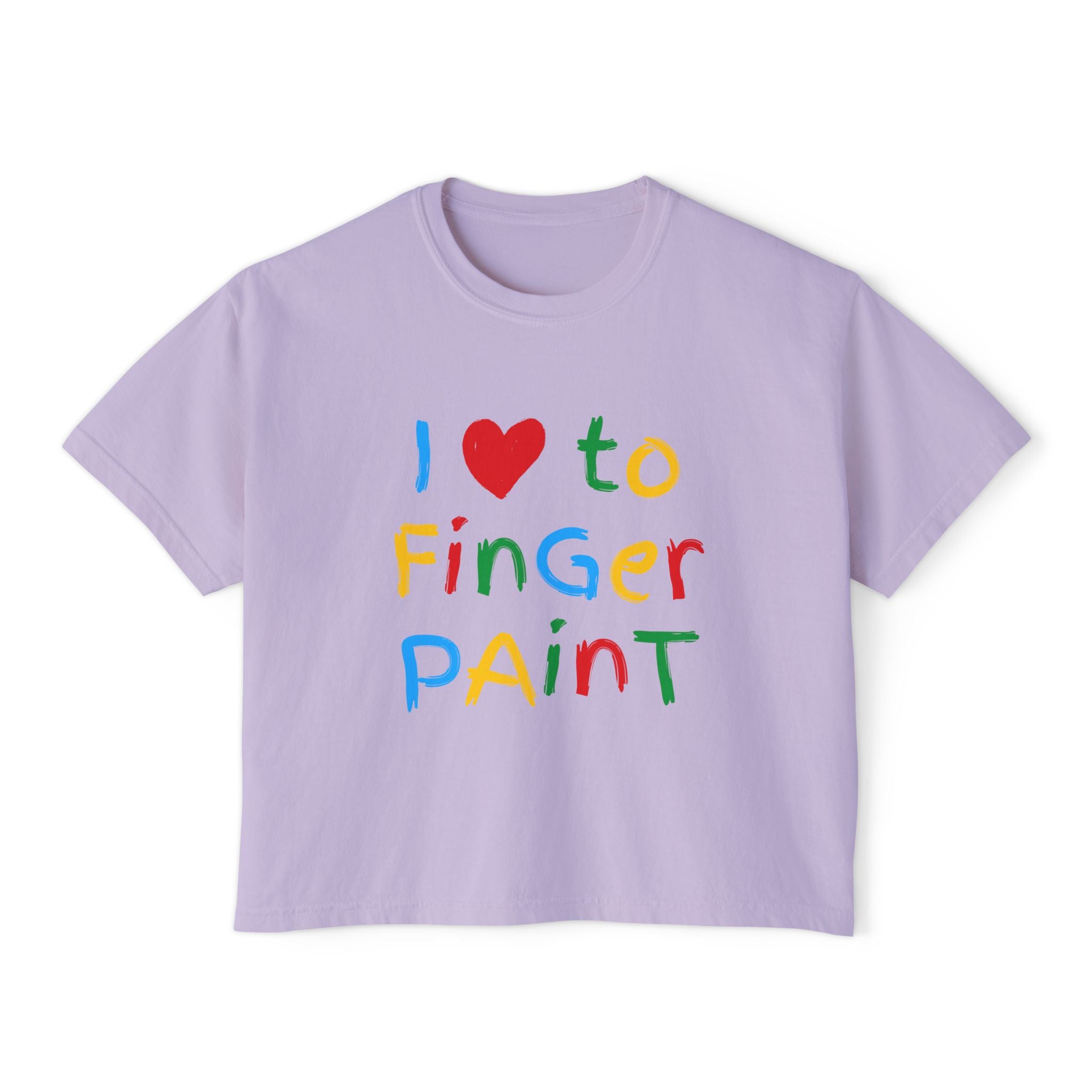 I Love to Finger Paint