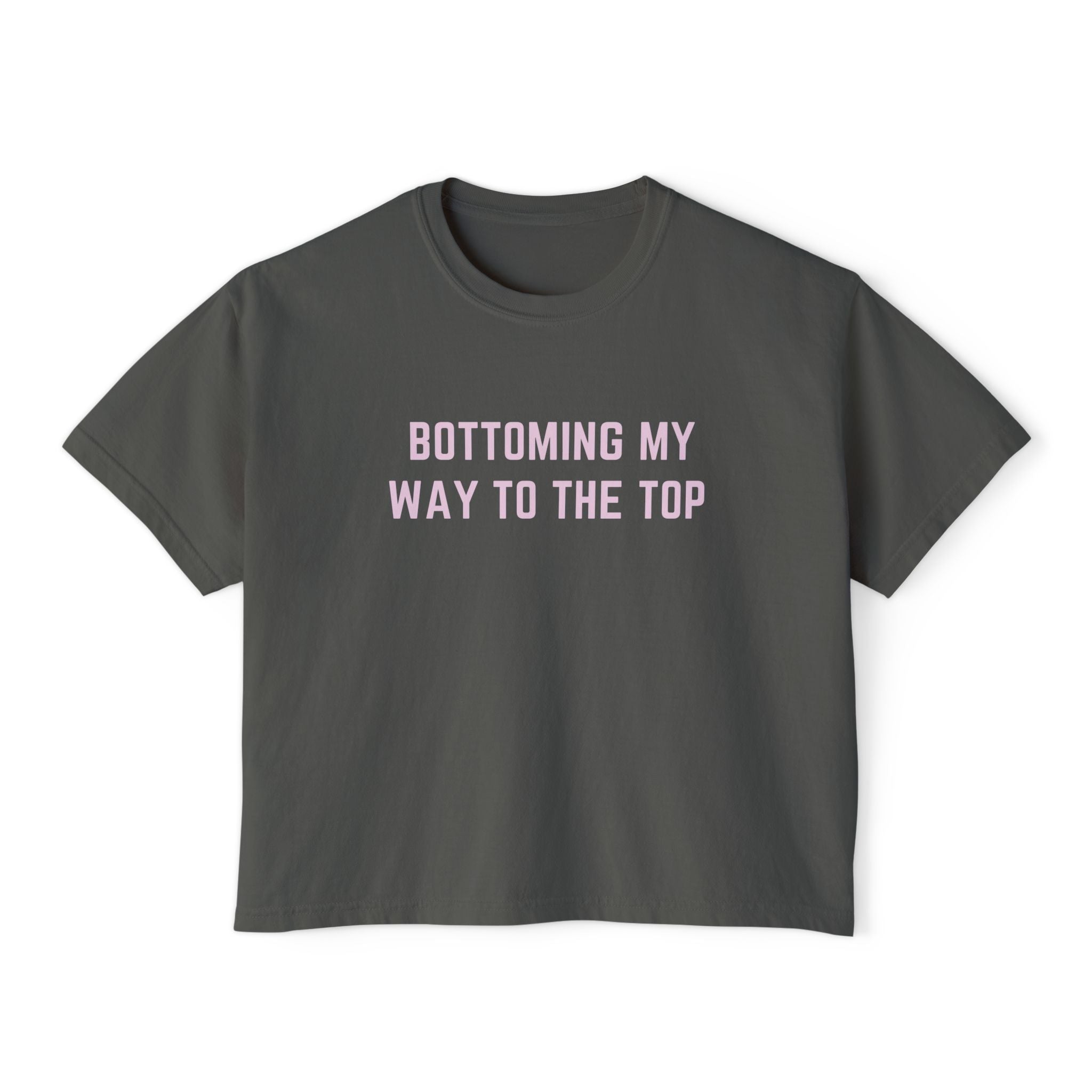 BOTTOMING MY WAY TO THE TOP