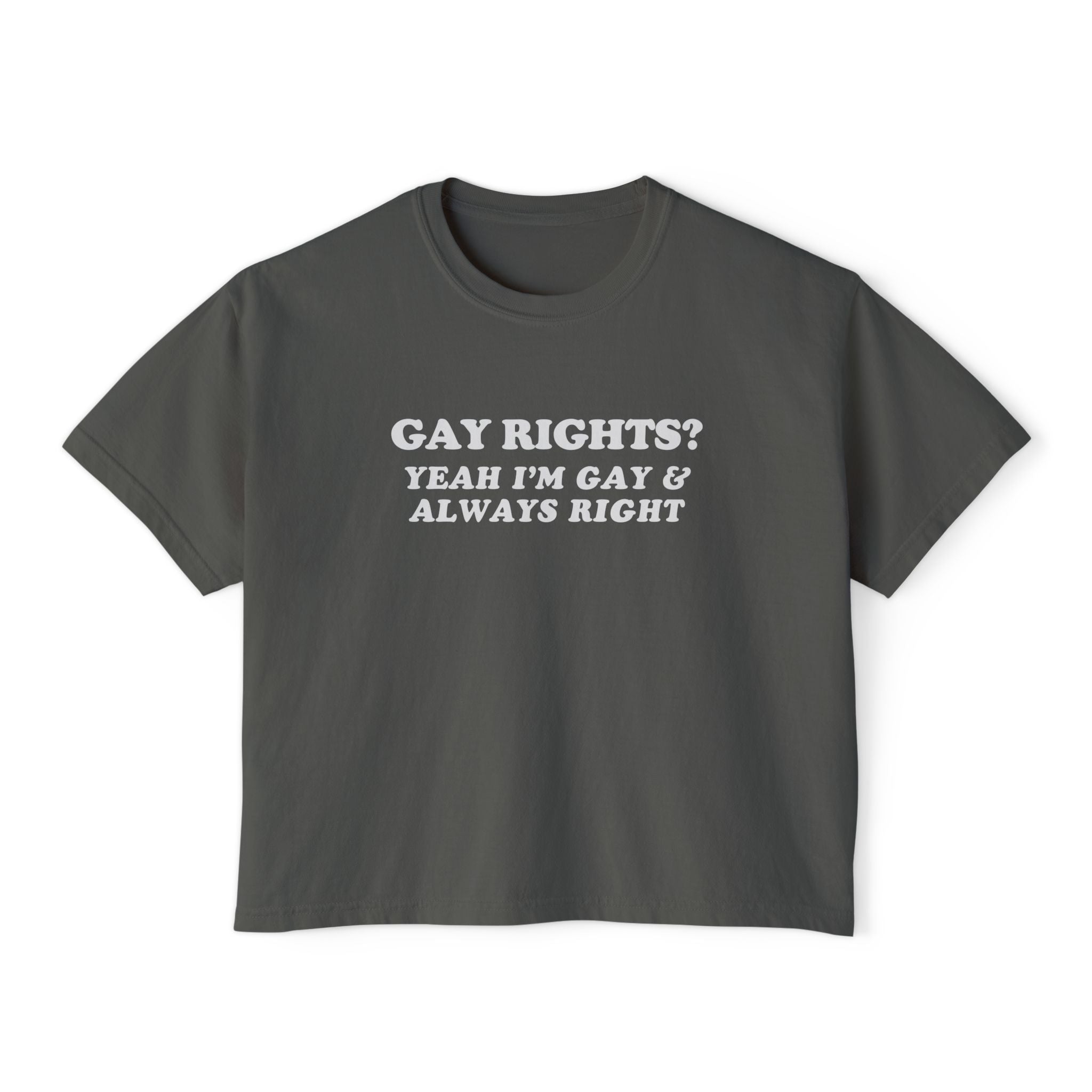 GAY RIGHTS? YEAH I'M GAY & ALWAYS RIGHT