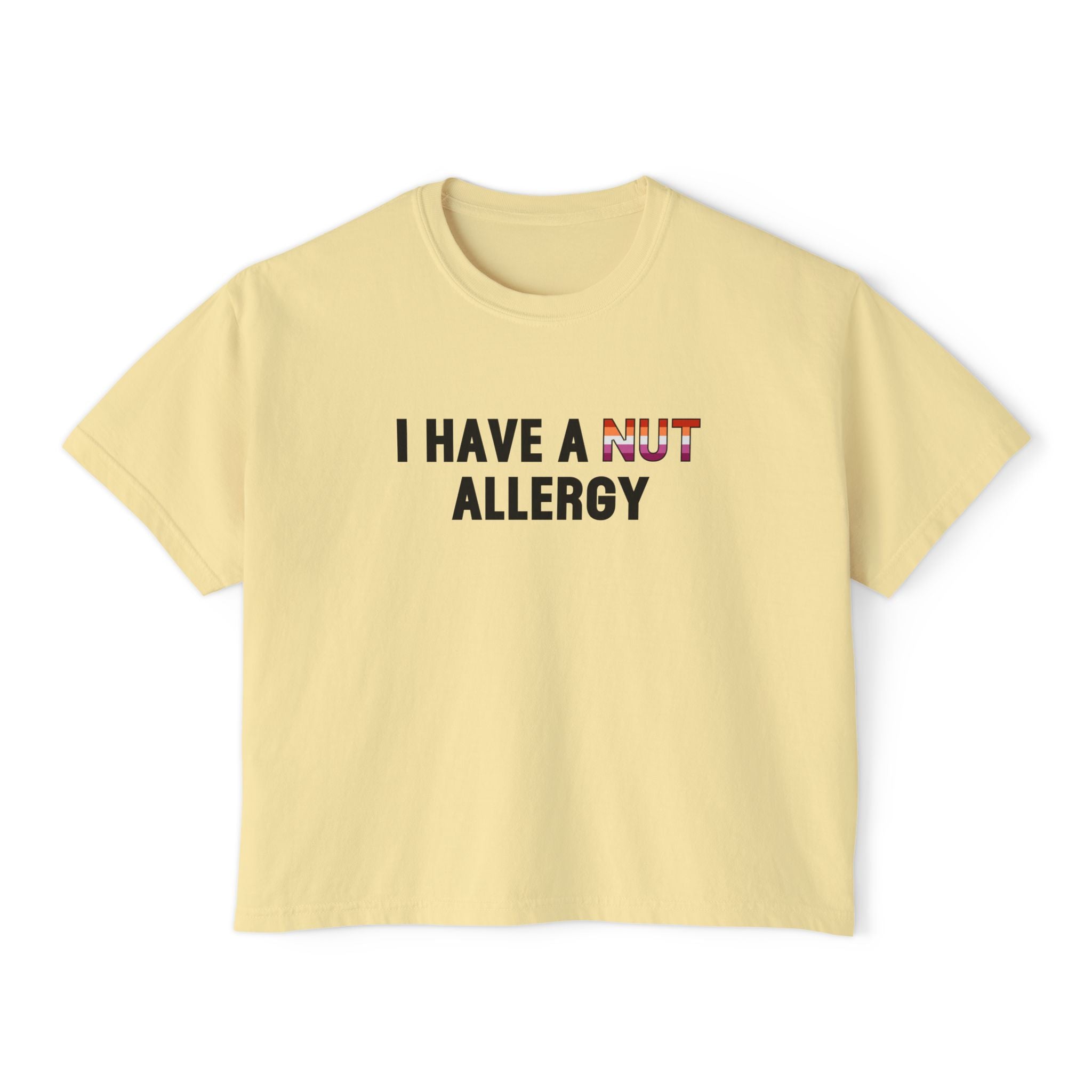 I HAVE A NUT ALLERGY