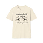 arachnophobia is so stupid just let spiders get married