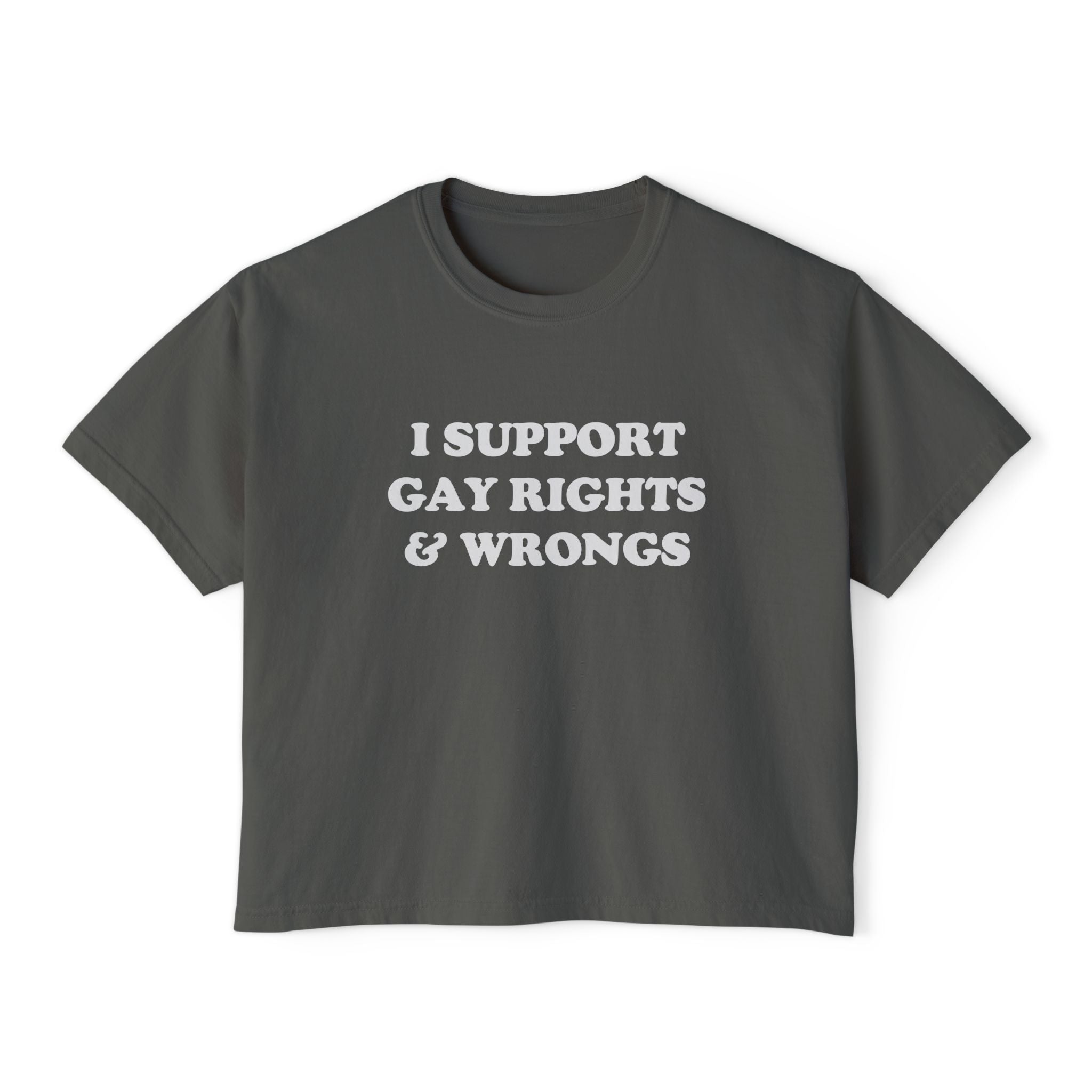I SUPPORT GAY RIGHTS & WRONGS