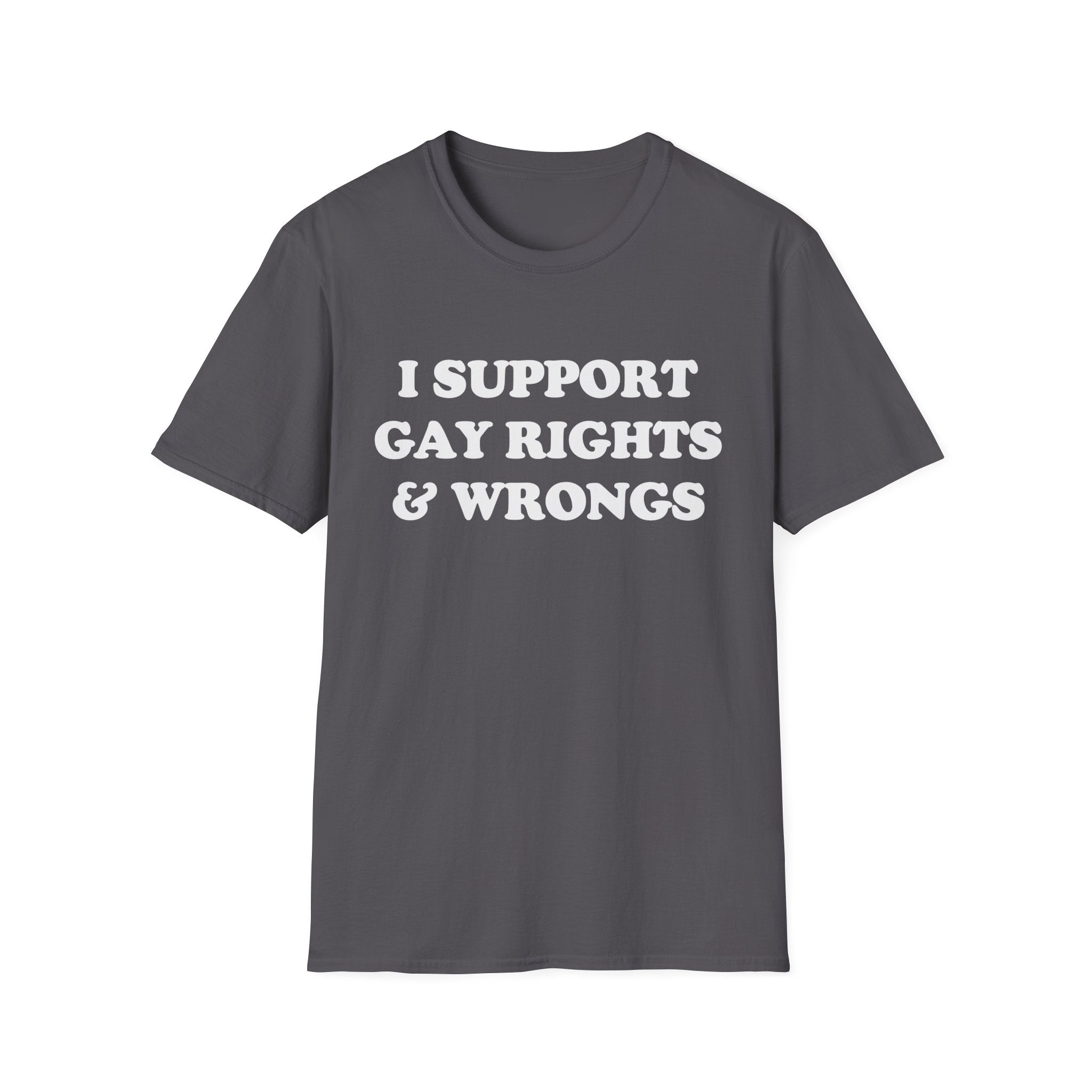 I SUPPORT GAY RIGHTS & WRONGS