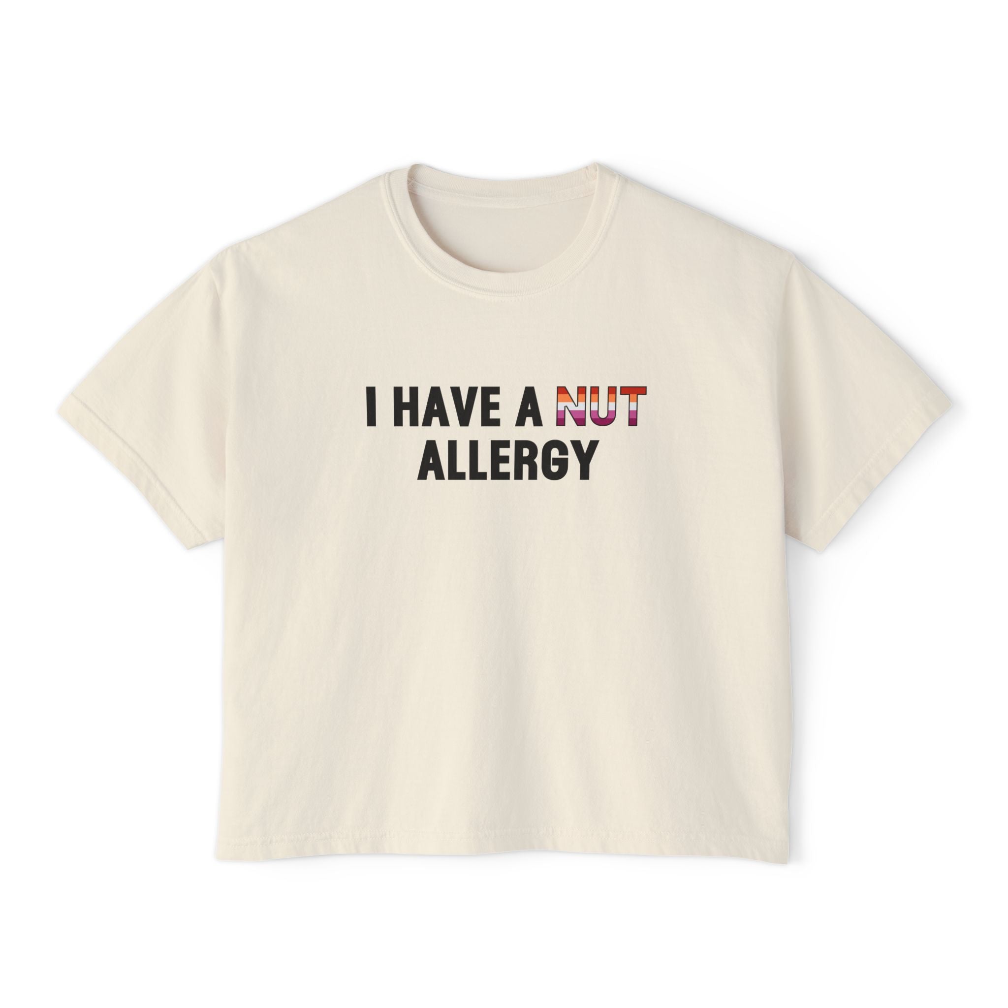 I HAVE A NUT ALLERGY