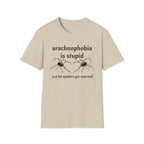 arachnophobia is so stupid just let spiders get married