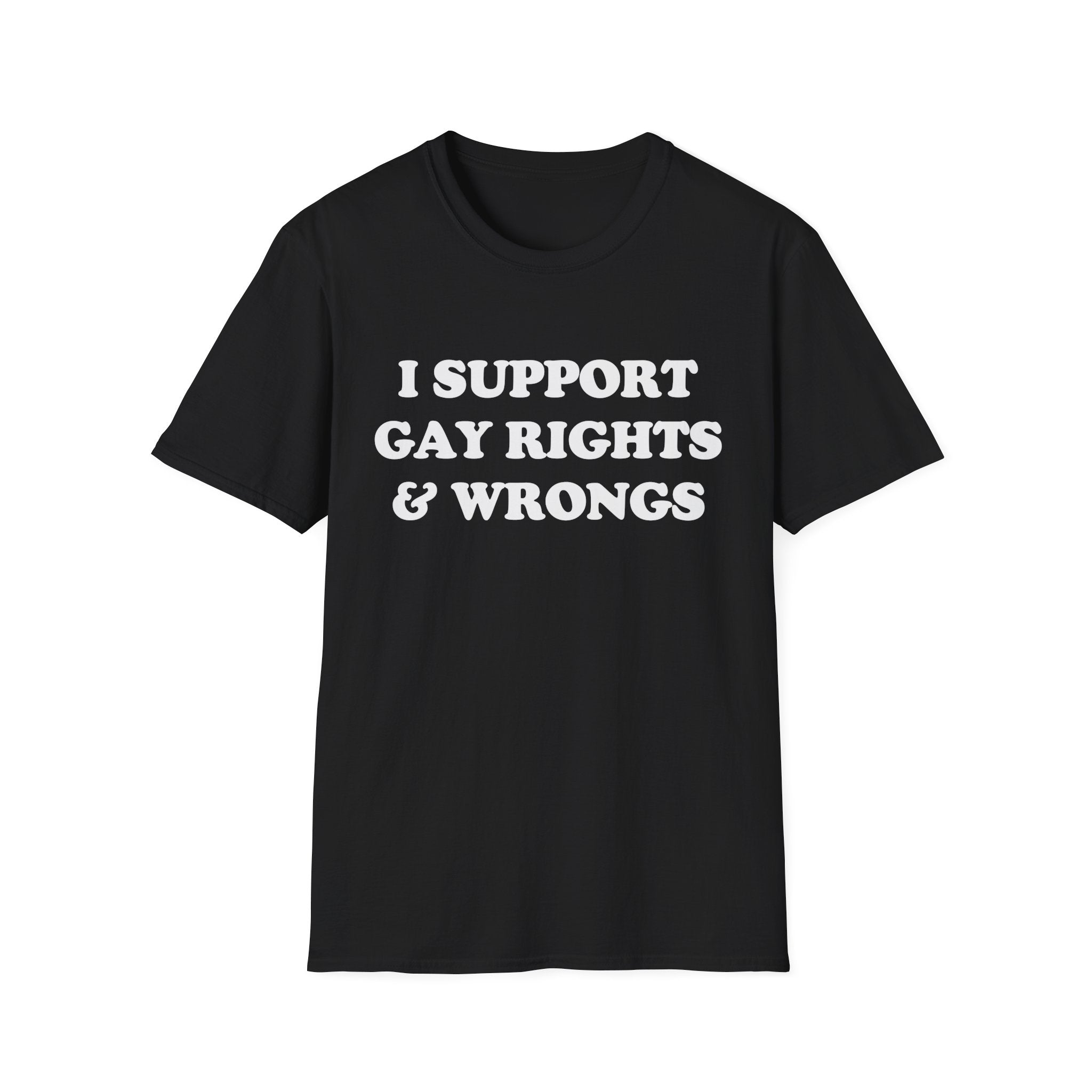 I SUPPORT GAY RIGHTS & WRONGS