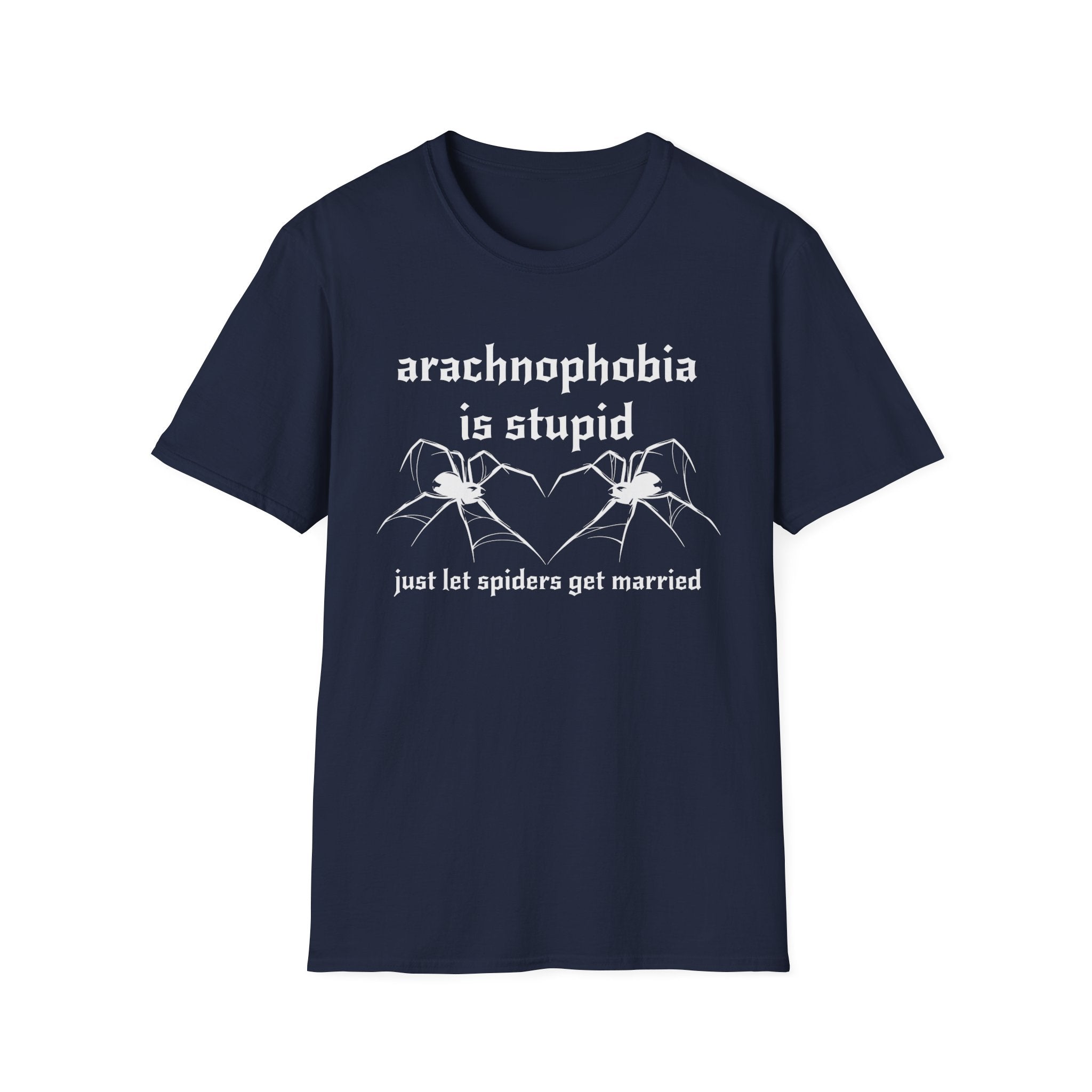 arachnophobia is so stupid just let spiders get married