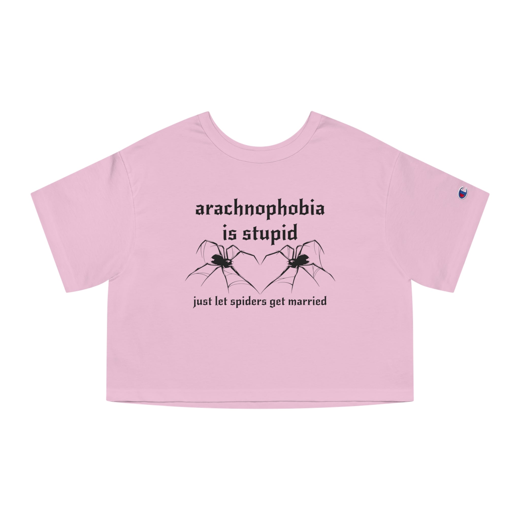 arachnophobia is so stupid just let spiders get married