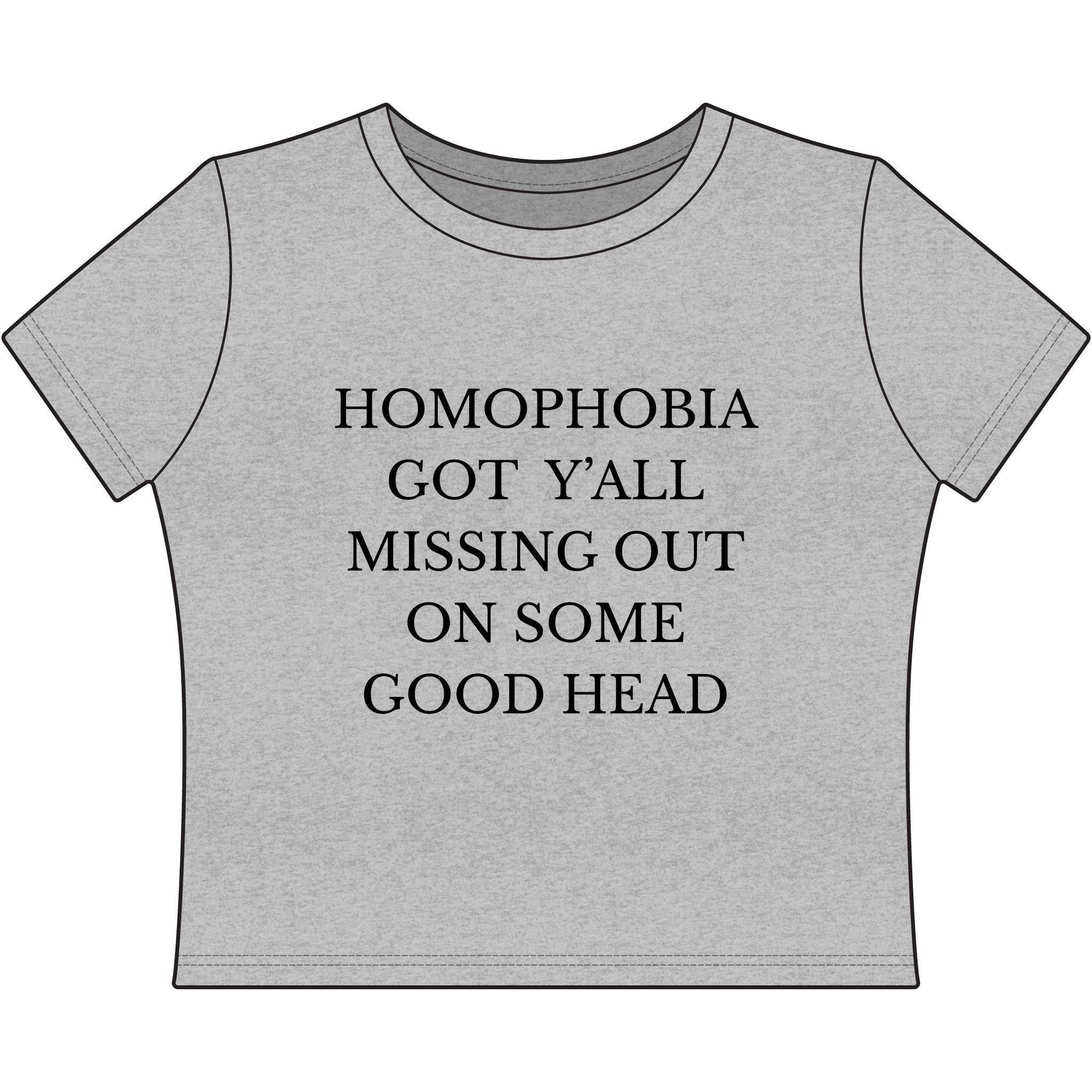 HOMOPHOBIA GOT Y'ALL MISSING OUT ON SOME GOOD HEAD