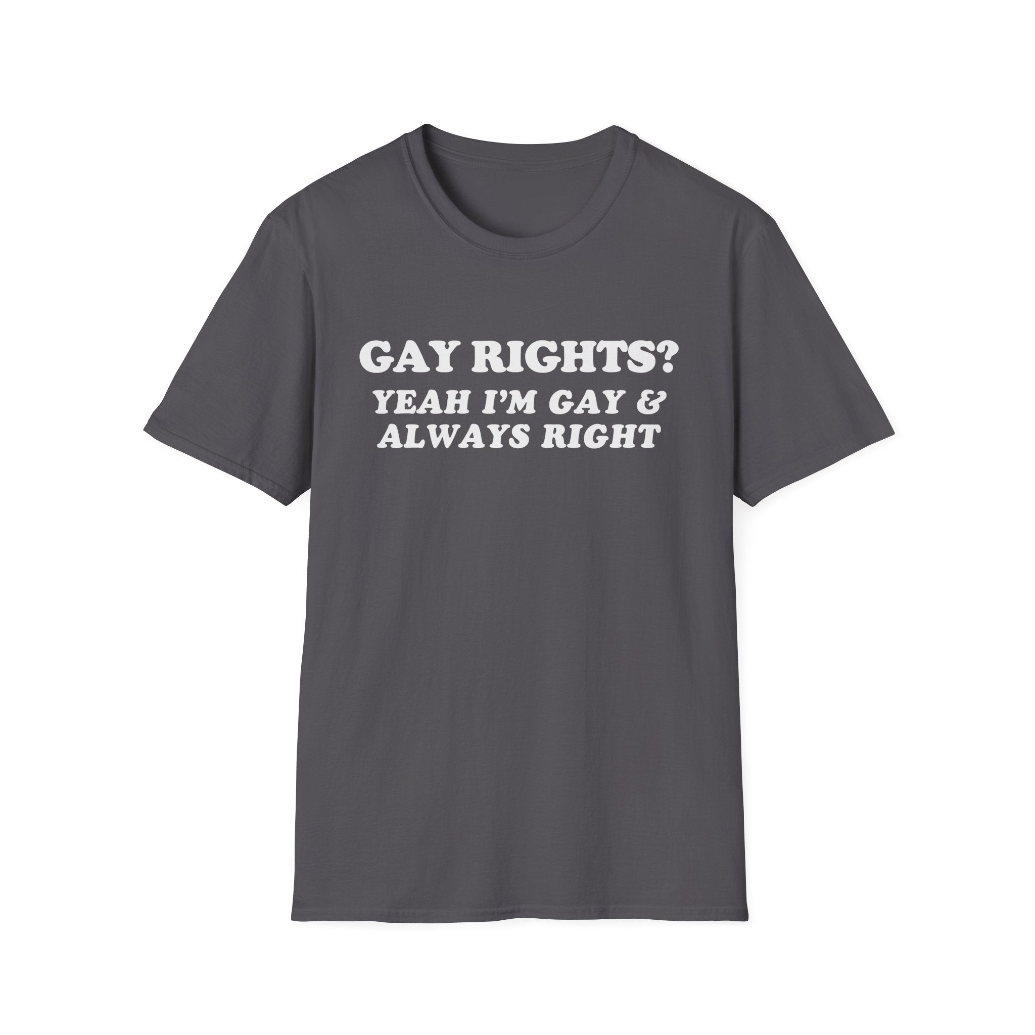 GAY RIGHTS? YEAH I'M GAY & ALWAYS RIGHT