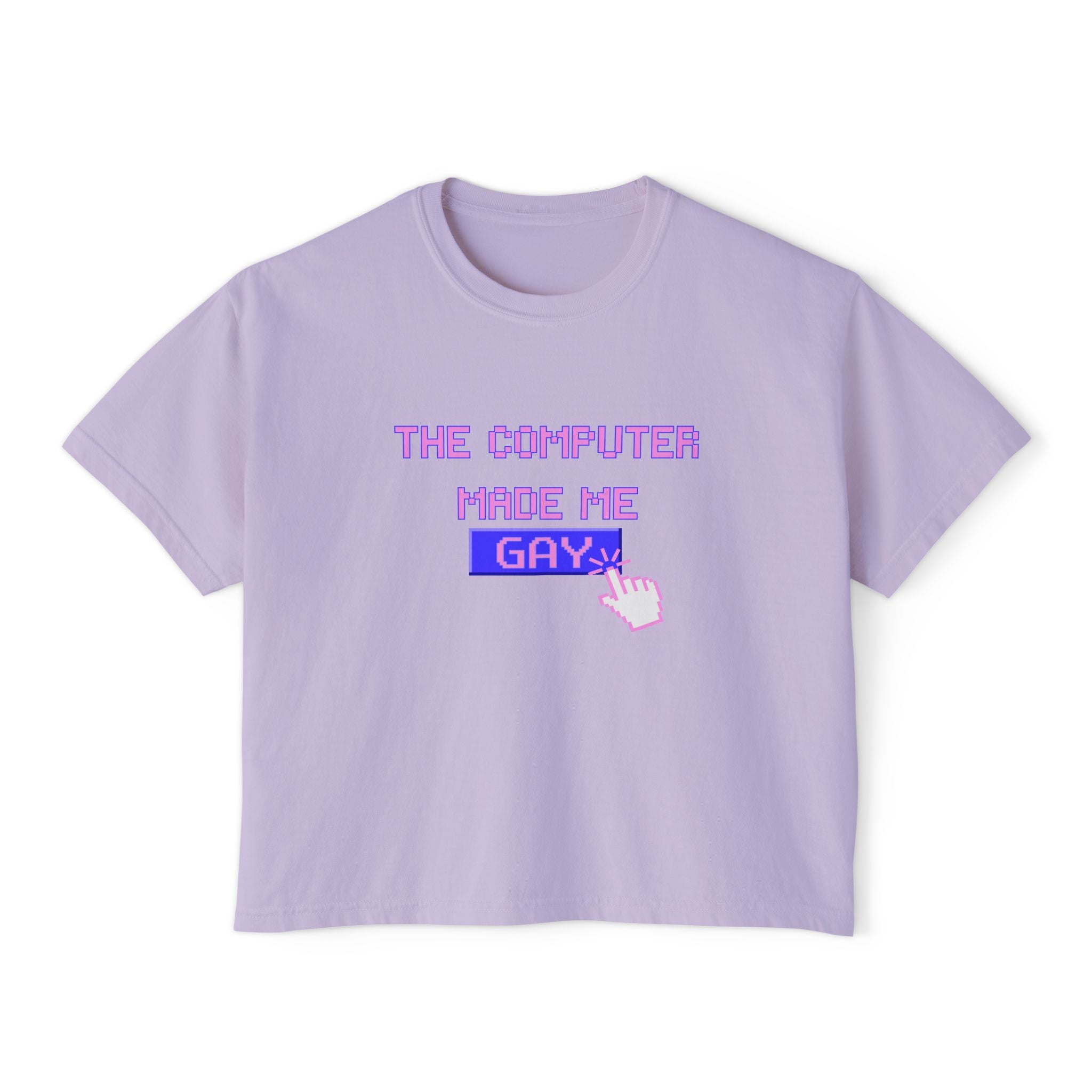 THE COMPUTER MADE ME GAY