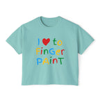 I Love to Finger Paint