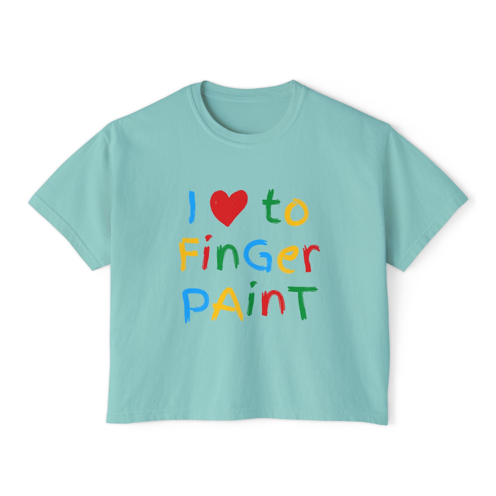 I Love to Finger Paint