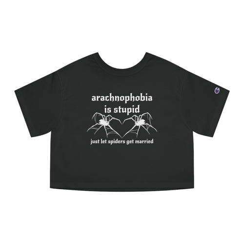 arachnophobia is so stupid just let spiders get married