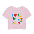 I Love to Finger Paint