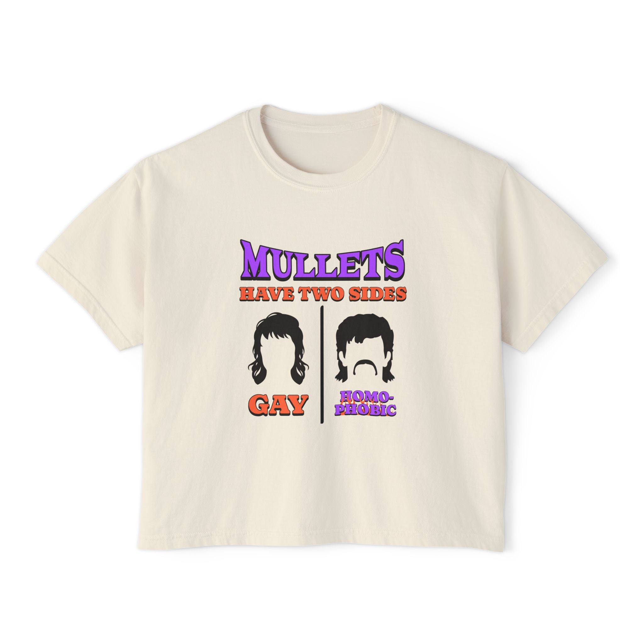 MULLETS HAVE TWO SIDES: GAY | HOMOPHOBIC