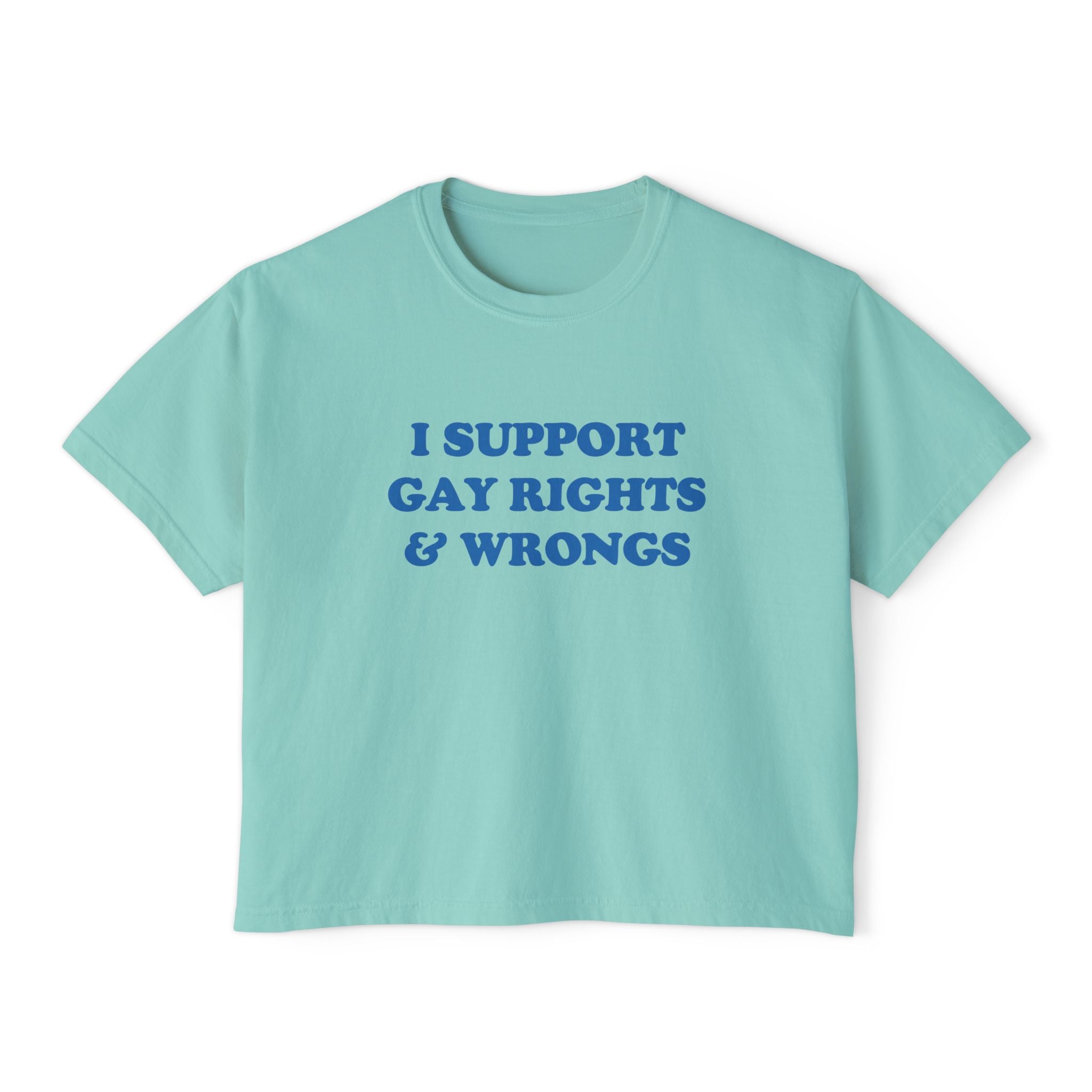 I SUPPORT GAY RIGHTS & WRONGS