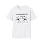 arachnophobia is so stupid just let spiders get married
