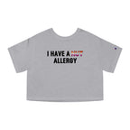 I HAVE A NUT ALLERGY
