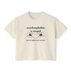 arachnophobia is so stupid just let spiders get married