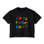 I Love to Finger Paint