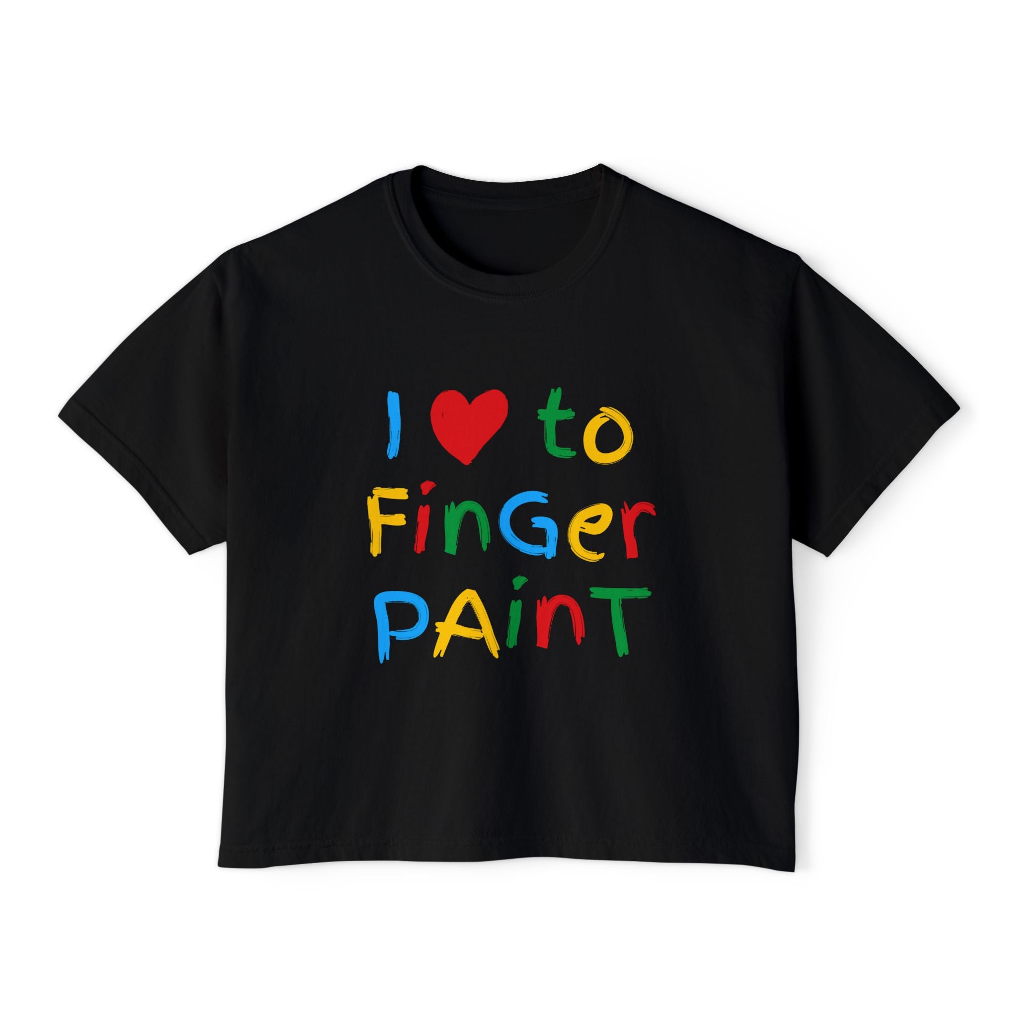 I Love to Finger Paint