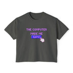THE COMPUTER MADE ME GAY