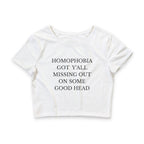 HOMOPHOBIA GOT Y'ALL MISSING OUT ON SOME GOOD HEAD