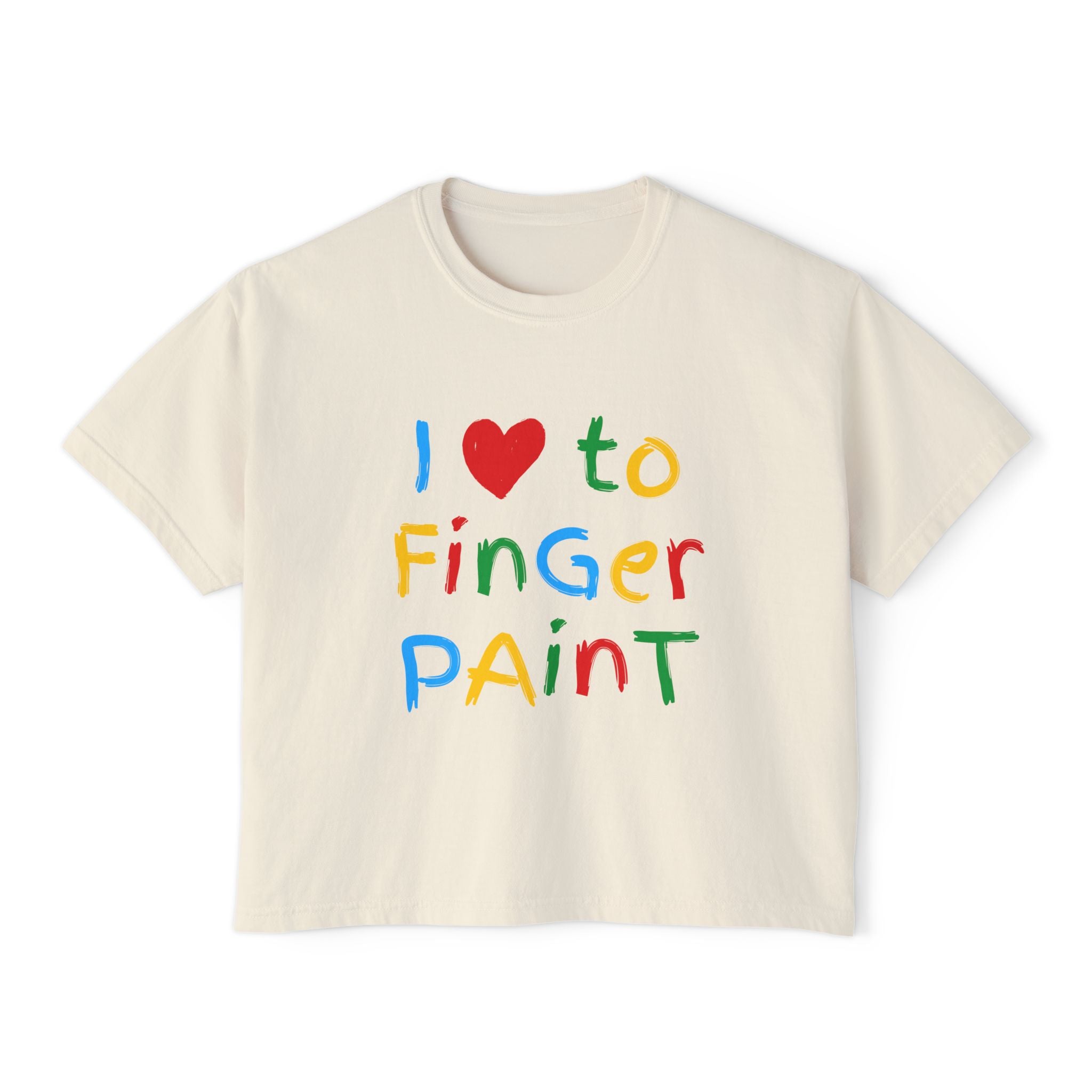 I Love to Finger Paint