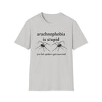arachnophobia is so stupid just let spiders get married